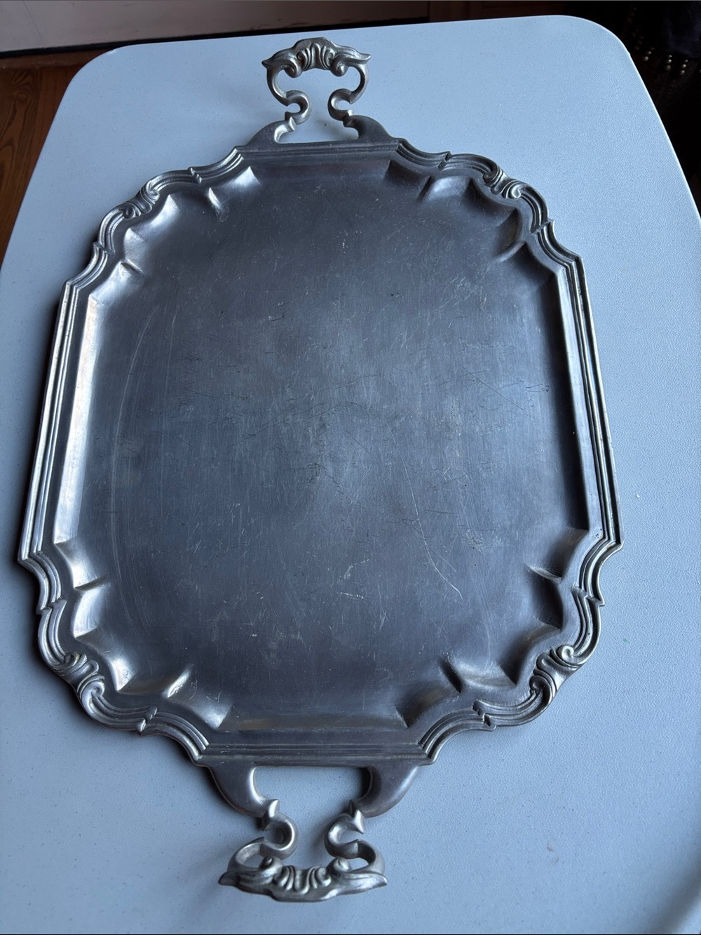 Vintage Pewter tray